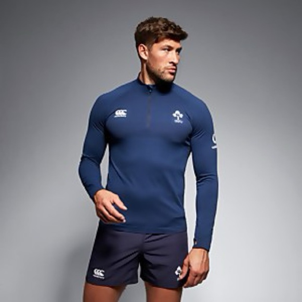 CANTERBURY
MENS IRELAND SEAMLESS FIRST LAYER BLUE - M-L